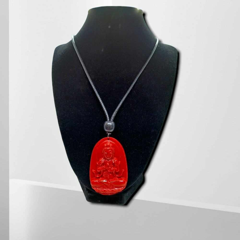 Bodhisattva pendant necklace